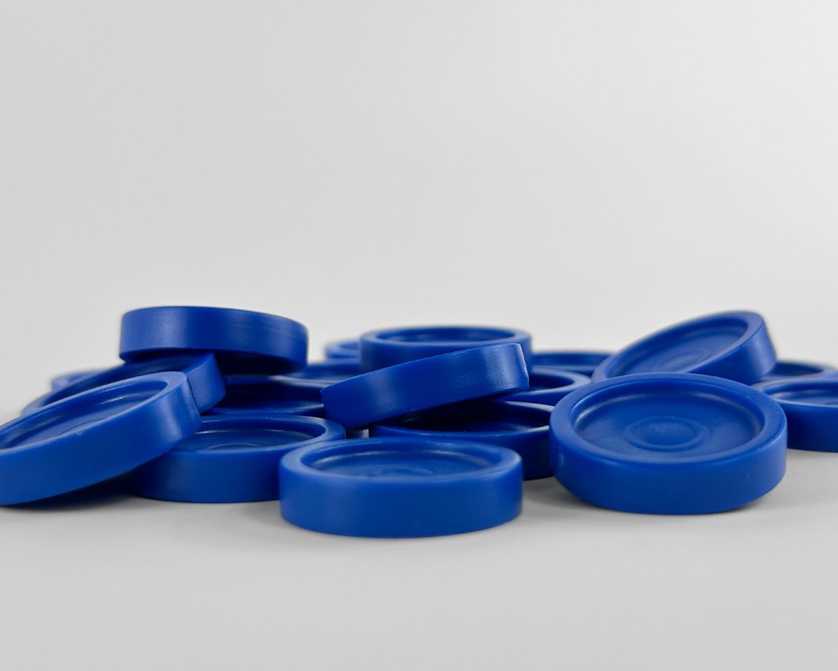 Speelfiches Ø 23,5mm | 100 stuks | Blauw